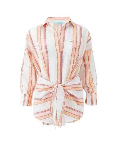 Melissa Odabash Sara Mini Shirtdress Coverup | Thumbnail 1 Melissa Odabash Sara Mini Shirtdress Coverup | Thumbnail 1