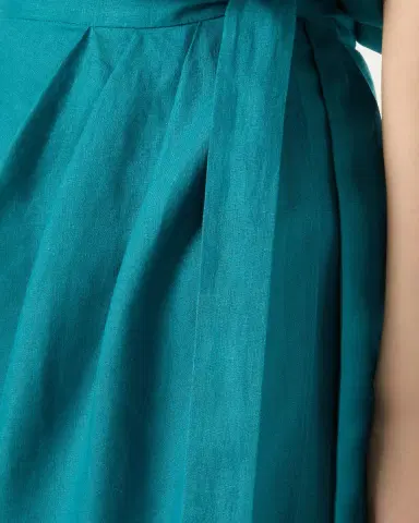 Loro Piana Shelby Linen Wrap Midi Skirt | Thumbnail 5 Loro Piana Shelby Linen Wrap Midi Skirt | Thumbnail 5