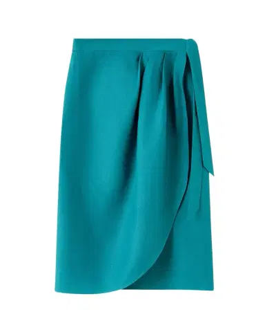 Loro Piana Shelby Linen Wrap Midi Skirt | Thumbnail 1 Loro Piana Shelby Linen Wrap Midi Skirt | Thumbnail 1