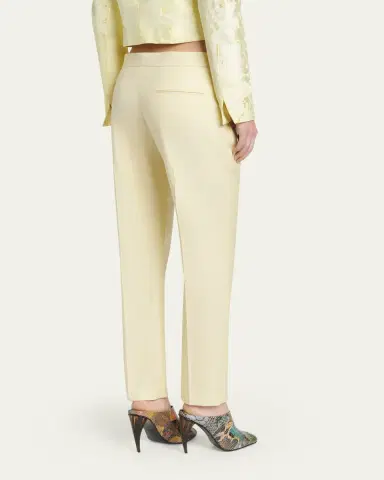 McQueen Low-Rise Cigarette Trousers | Thumbnail 3 McQueen Low-Rise Cigarette Trousers | Thumbnail 3