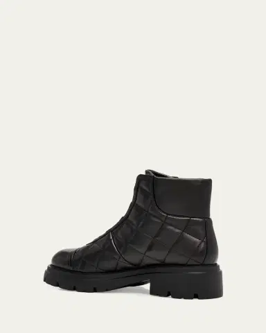 Stuart Weitzman Hudson Quilted Leather Hiker Booties | Thumbnail 4 Stuart Weitzman Hudson Quilted Leather Hiker Booties | Thumbnail 4