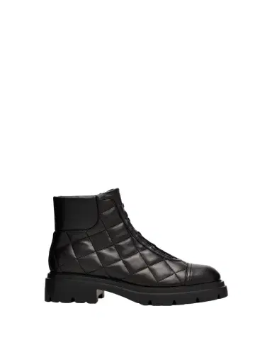 Stuart Weitzman Hudson Quilted Leather Hiker Booties | Thumbnail 1 Stuart Weitzman Hudson Quilted Leather Hiker Booties | Thumbnail 1