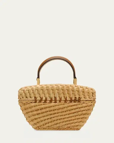Cult Gaia Tyla Woven Rattan Top-Handle Bag | Thumbnail 2 Cult Gaia Tyla Woven Rattan Top-Handle Bag | Thumbnail 2