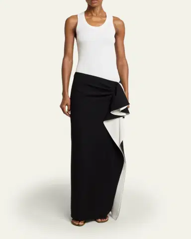 Proenza Schouler Cella Double Crepe Skirt | Thumbnail 2 Proenza Schouler Cella Double Crepe Skirt | Thumbnail 2