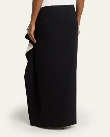 Proenza Schouler Cella Double Crepe Skirt | Thumbnail 3 Proenza Schouler Cella Double Crepe Skirt | Thumbnail 3