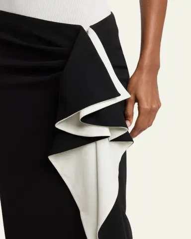 Proenza Schouler Cella Double Crepe Skirt | Thumbnail 5 Proenza Schouler Cella Double Crepe Skirt | Thumbnail 5