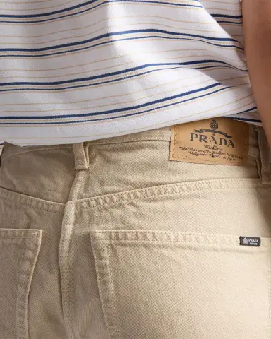 Prada Relaxed Straight-Leg Denim Jeans | Thumbnail 5 Prada Relaxed Straight-Leg Denim Jeans | Thumbnail 5