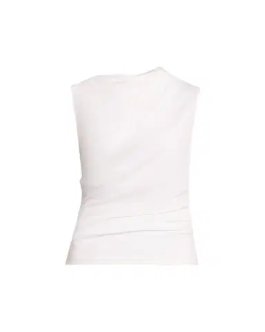 Vince Sleeveless Draped Pima Cotton Top | Thumbnail 1 Vince Sleeveless Draped Pima Cotton Top | Thumbnail 1