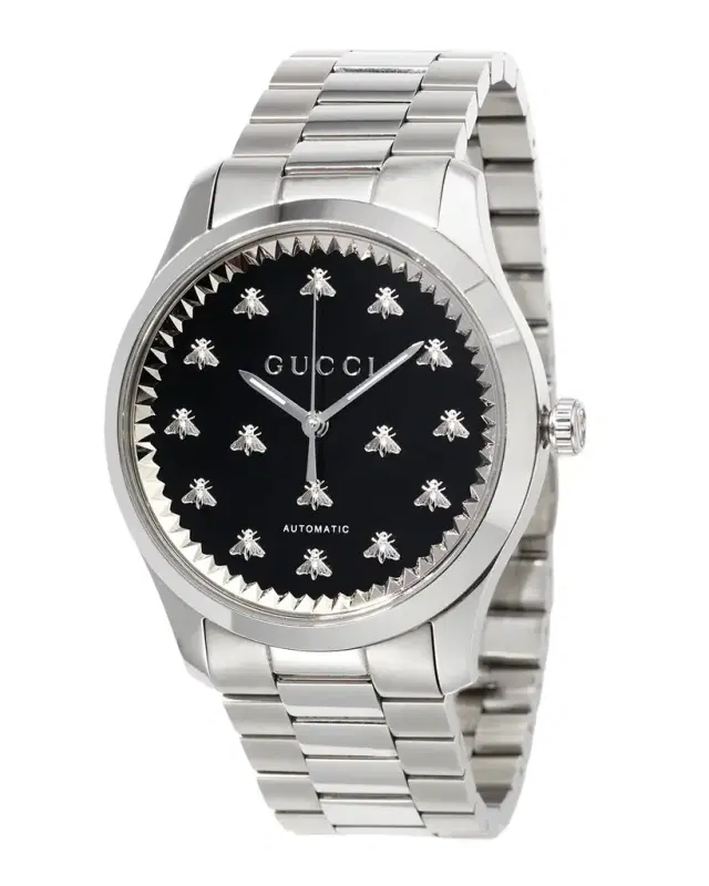42mm Signature Bee Automatic Bracelet Watch with Black Onyx Dial 42mm Signature Bee Automatic Bracelet Watch with Black Onyx Dial