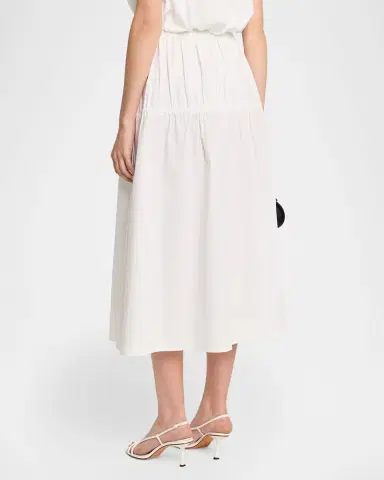 Solid & Striped The Ivy Midi Skirt | Thumbnail 2 Solid & Striped The Ivy Midi Skirt | Thumbnail 2