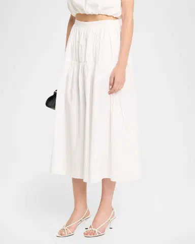 Solid & Striped The Ivy Midi Skirt | Thumbnail 3 Solid & Striped The Ivy Midi Skirt | Thumbnail 3
