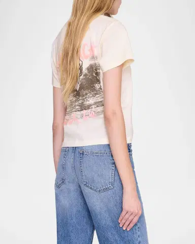 Anine Bing Shelley Surf Graphic Tee | Thumbnail 2 Anine Bing Shelley Surf Graphic Tee | Thumbnail 2