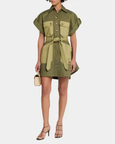 Zimmermann Solstice Belted Mini Dress | Thumbnail 3 Zimmermann Solstice Belted Mini Dress | Thumbnail 3