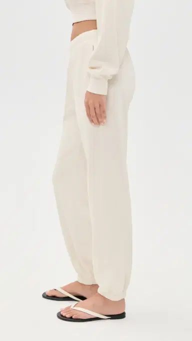 ÉTERNE Boyfriend Pocket Sweatpants Bone | Thumbnail 4 ÉTERNE Boyfriend Pocket Sweatpants Bone | Thumbnail 4