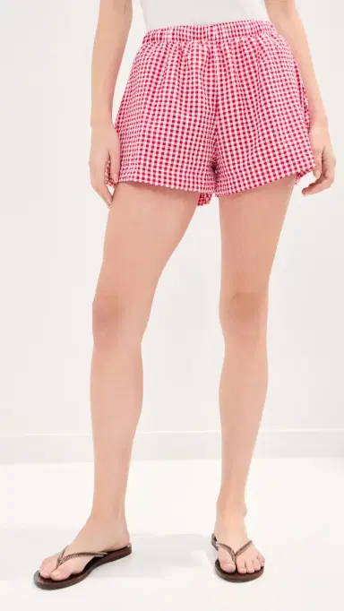 LE BOP Donda Shorts Red Check | Thumbnail 3 LE BOP Donda Shorts Red Check | Thumbnail 3
