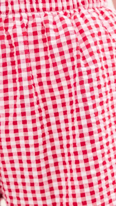 LE BOP Donda Shorts Red Check | Thumbnail 6 LE BOP Donda Shorts Red Check | Thumbnail 6