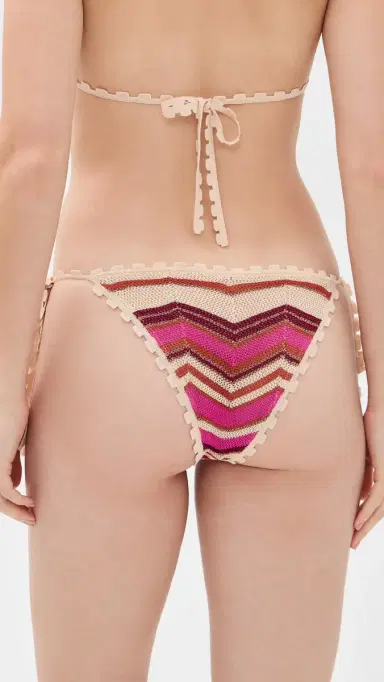 Devon Windsor Alma Bikini Bottoms Berry | Thumbnail 3 Devon Windsor Alma Bikini Bottoms Berry | Thumbnail 3