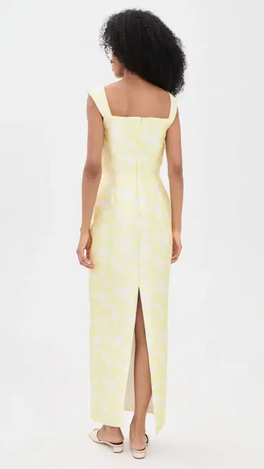 Damaris Bailey Danica Dress Yellow Floral | Thumbnail 3 Damaris Bailey Danica Dress Yellow Floral | Thumbnail 3