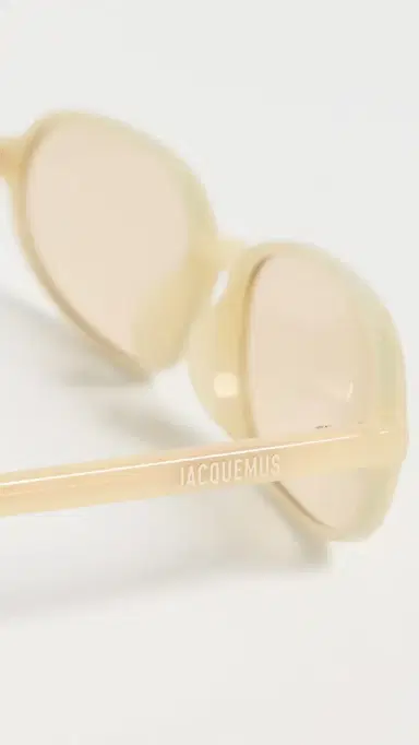 Jacquemus Alba Oval Sunglasses Yellow One Size | Thumbnail 5 Jacquemus Alba Oval Sunglasses Yellow One Size | Thumbnail 5
