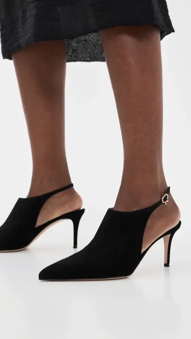 Gianvito Rossi Bazel Slingback Heels | Thumbnail 3 Gianvito Rossi Bazel Slingback Heels | Thumbnail 3