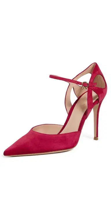 Gianvito Rossi Camoscio Heels | Thumbnail 1 Gianvito Rossi Camoscio Heels | Thumbnail 1
