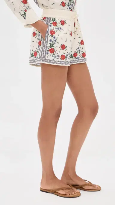 CAMI NYC Oslo ilk Cotton Shorts Heirloom Bandana | Thumbnail 4 CAMI NYC Oslo ilk Cotton Shorts Heirloom Bandana | Thumbnail 4