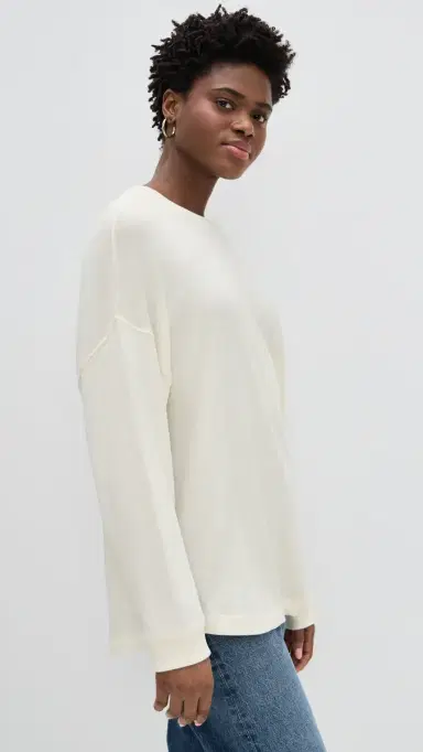 Jenni Kayne Boyfriend Long Sleeve Tee | Thumbnail 4 Jenni Kayne Boyfriend Long Sleeve Tee | Thumbnail 4