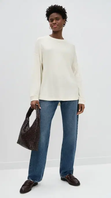 Jenni Kayne Boyfriend Long Sleeve Tee | Thumbnail 5 Jenni Kayne Boyfriend Long Sleeve Tee | Thumbnail 5