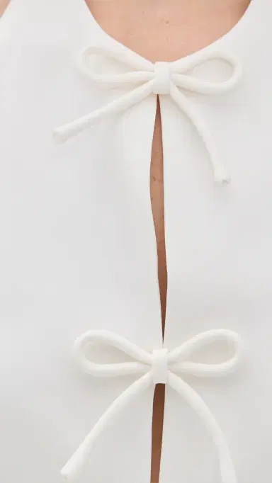 endless rose Halter Tie Up Detail Top Off White | Thumbnail 6 endless rose Halter Tie Up Detail Top Off White | Thumbnail 6