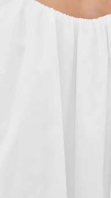 CAROLINE CONSTAS Riley Bubble Hem Mini Dress White | Thumbnail 6 CAROLINE CONSTAS Riley Bubble Hem Mini Dress White | Thumbnail 6