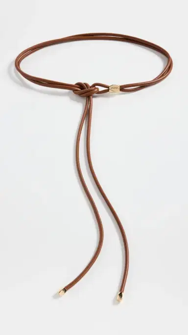 Isabel Marant Silvia Belt Cognac/Gold One Size | Thumbnail 2 Isabel Marant Silvia Belt Cognac/Gold One Size | Thumbnail 2