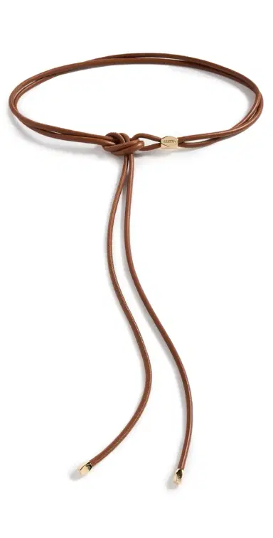 Isabel Marant Silvia Belt Cognac/Gold One Size | Thumbnail 1 Isabel Marant Silvia Belt Cognac/Gold One Size | Thumbnail 1