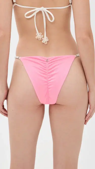 Ancora Fiori Pink Bikini Bottoms Pink S | Thumbnail 3 Ancora Fiori Pink Bikini Bottoms Pink S | Thumbnail 3