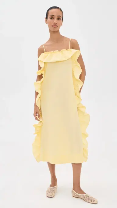 Sea Lisette Ruffle Maxi Sundress Yellow | Thumbnail 2 Sea Lisette Ruffle Maxi Sundress Yellow | Thumbnail 2