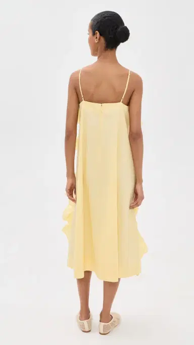 Sea Lisette Ruffle Maxi Sundress Yellow | Thumbnail 3 Sea Lisette Ruffle Maxi Sundress Yellow | Thumbnail 3