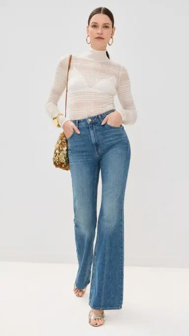 Ulla Johnson The Colette Jeans Danube | Thumbnail 5 Ulla Johnson The Colette Jeans Danube | Thumbnail 5