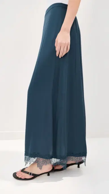 LE BOP Marion atin Skirt Navy | Thumbnail 5 LE BOP Marion atin Skirt Navy | Thumbnail 5