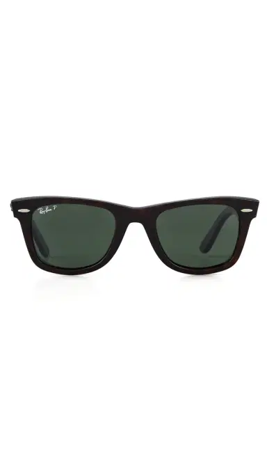 Ray-Ban Original Wayfarer Sunglasses Tortoise/Green One Size | Thumbnail 4 Ray-Ban Original Wayfarer Sunglasses Tortoise/Green One Size | Thumbnail 4