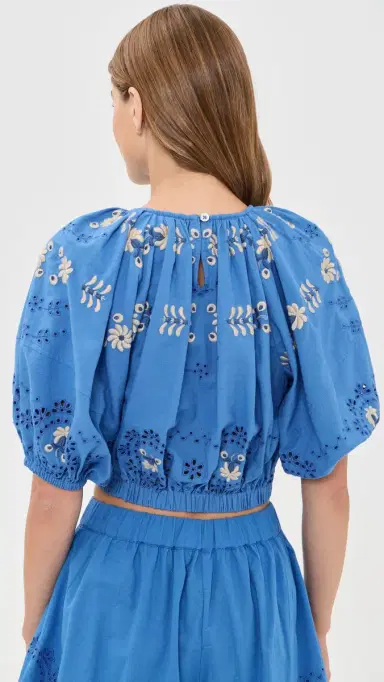Sea Catharina Bubble Top Blue M | Thumbnail 3 Sea Catharina Bubble Top Blue M | Thumbnail 3