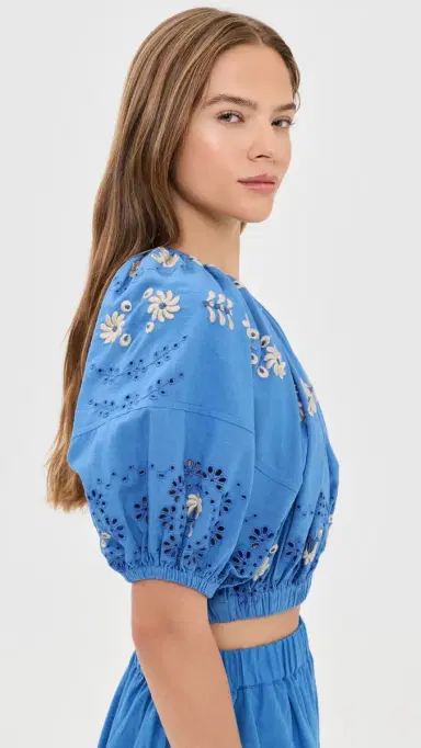 Sea Catharina Bubble Top Blue M | Thumbnail 4 Sea Catharina Bubble Top Blue M | Thumbnail 4
