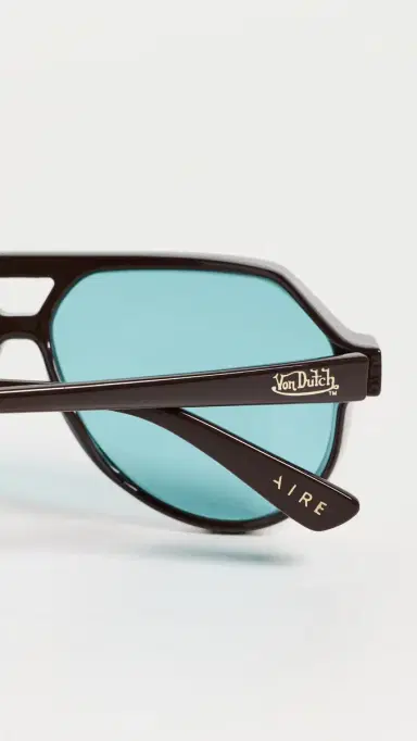AIRE x Von Dutch Shameless Sunglasses Chocolate One Size | Thumbnail 5 AIRE x Von Dutch Shameless Sunglasses Chocolate One Size | Thumbnail 5
