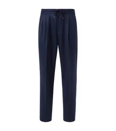 Brunello Cucinelli Virgin wool straight pants | Thumbnail 1 Brunello Cucinelli Virgin wool straight pants | Thumbnail 1