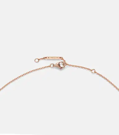Repossi Serti Sur Vide 18kt rose gold pendant necklace with diamonds | Thumbnail 2 Repossi Serti Sur Vide 18kt rose gold pendant necklace with diamonds | Thumbnail 2