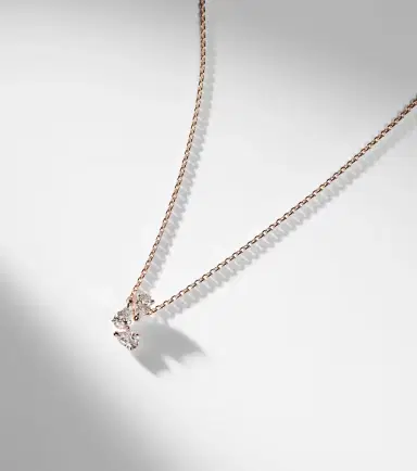Repossi Serti Sur Vide 18kt rose gold pendant necklace with diamonds | Thumbnail 6 Repossi Serti Sur Vide 18kt rose gold pendant necklace with diamonds | Thumbnail 6