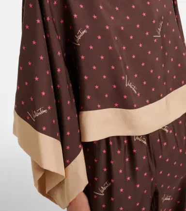Valentino Printed silk twill top | Thumbnail 2 Valentino Printed silk twill top | Thumbnail 2