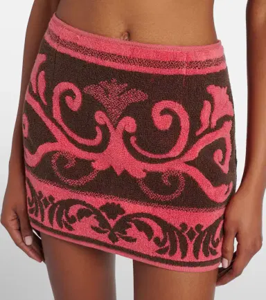 Valentino Cotton terry jacquard miniskirt | Thumbnail 6 Valentino Cotton terry jacquard miniskirt | Thumbnail 6