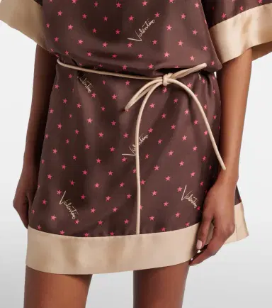 Valentino Printed silk twill shirt dress | Thumbnail 4 Valentino Printed silk twill shirt dress | Thumbnail 4