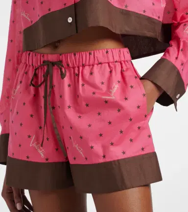 Valentino Printed cotton shorts | Thumbnail 3 Valentino Printed cotton shorts | Thumbnail 3
