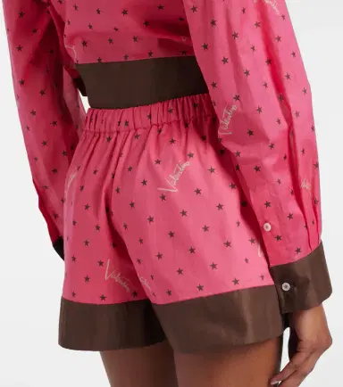Valentino Printed cotton shorts | Thumbnail 5 Valentino Printed cotton shorts | Thumbnail 5