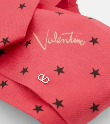 Valentino Printed silk twill headband | Thumbnail 2 Valentino Printed silk twill headband | Thumbnail 2